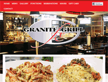 Tablet Screenshot of granitegrillfx.com